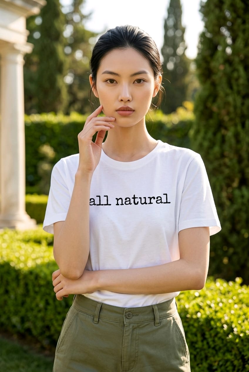 All Natural Printed Unisex T-shirt