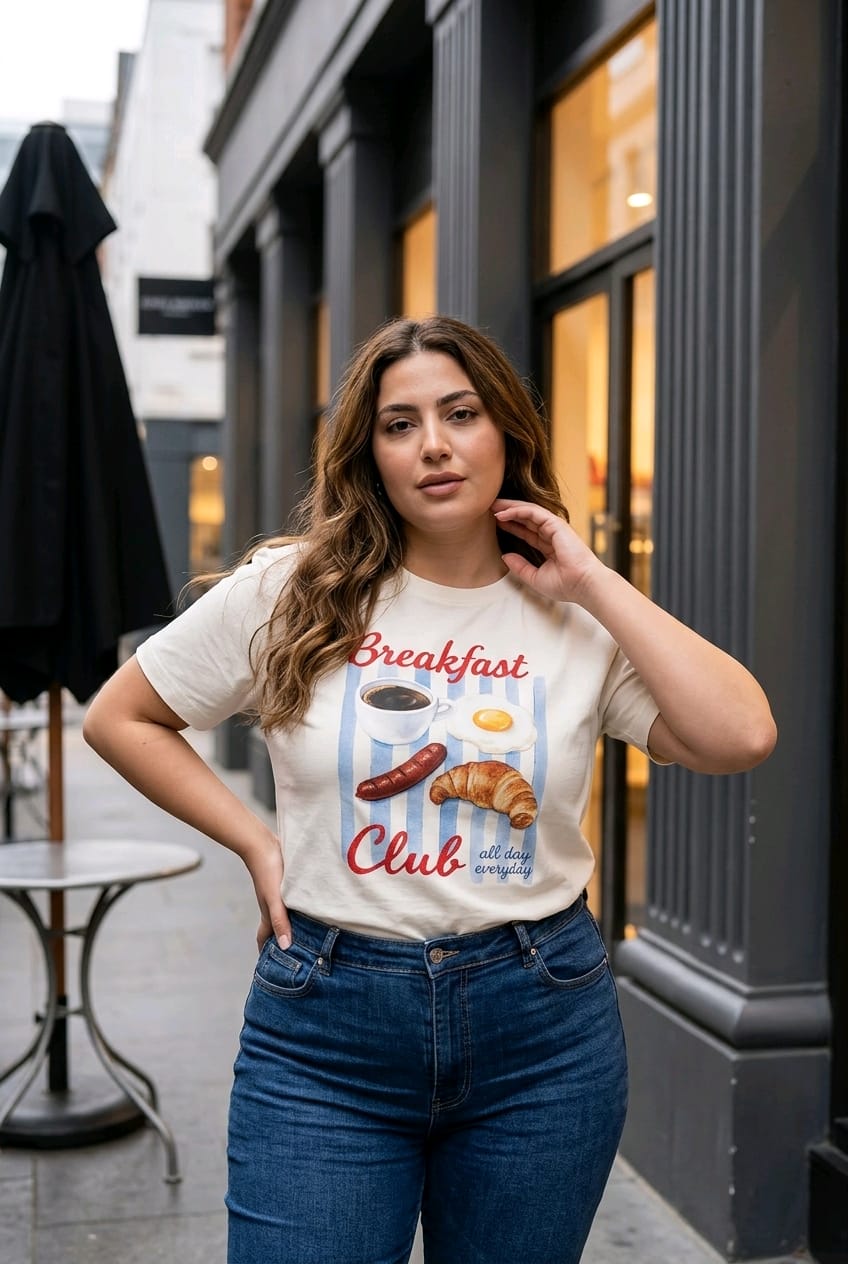 Breakfast Club Printed T-shirt