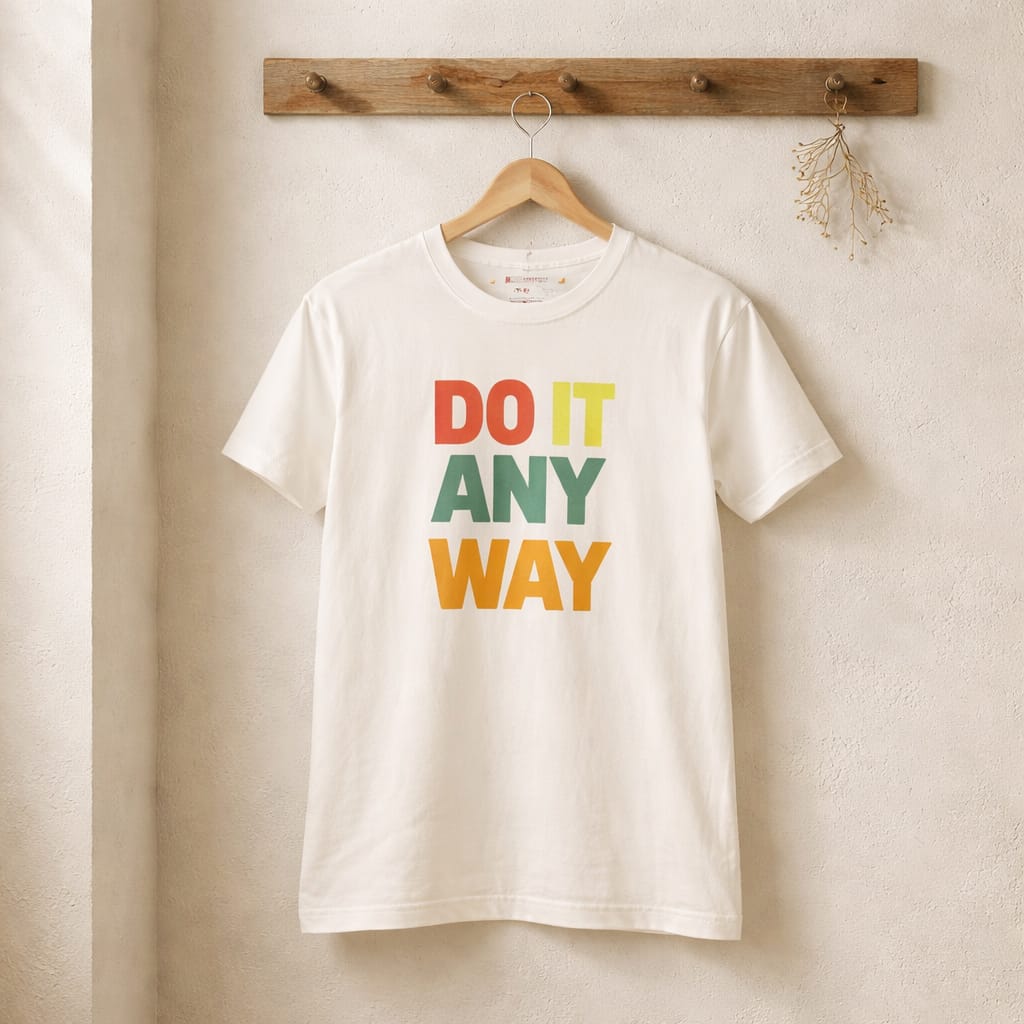 Do It Anyway Printed T-shirt