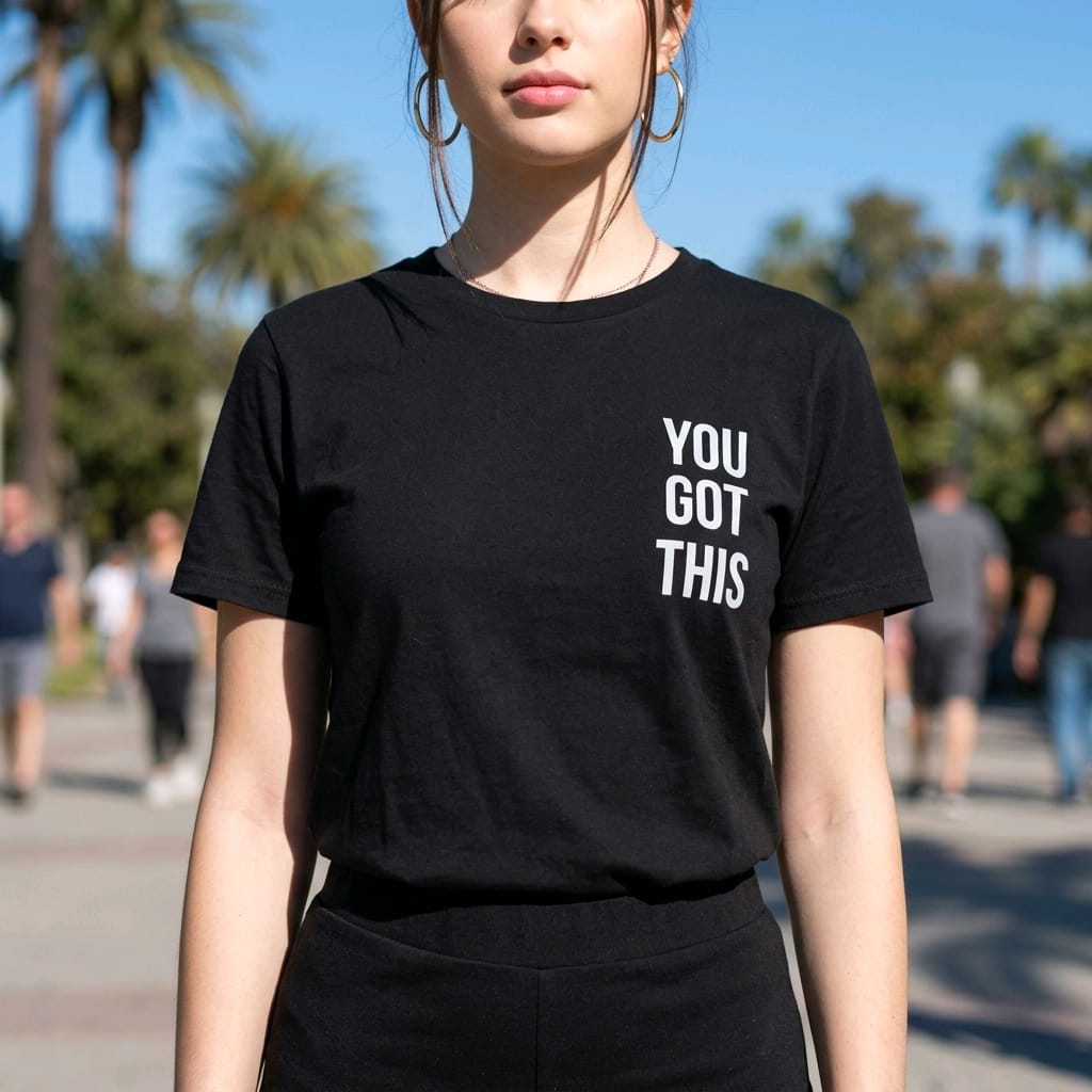 You Got This Printed Minimalist Unisex T-shirt