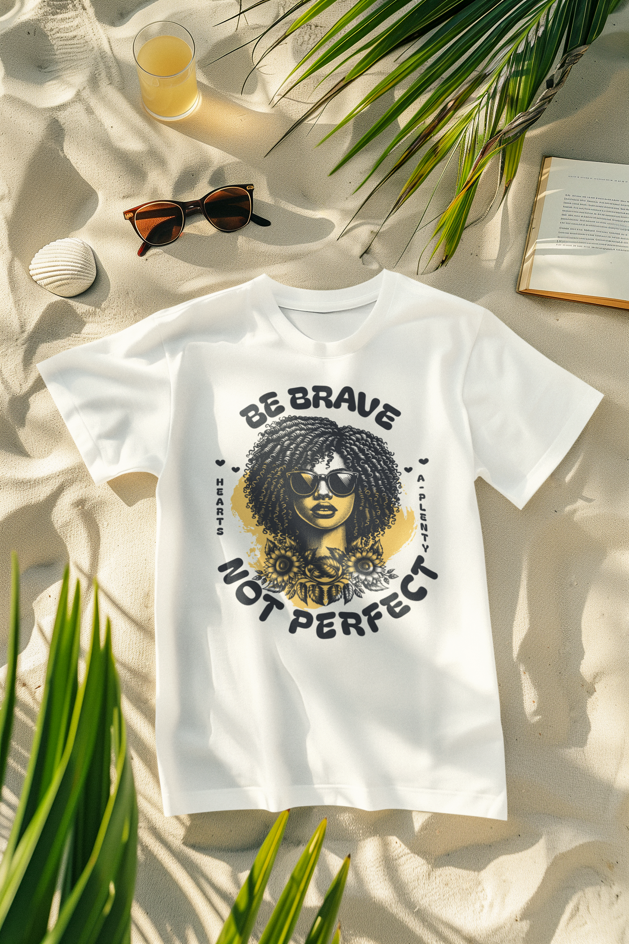 Be Brave, Not Perfect Tee