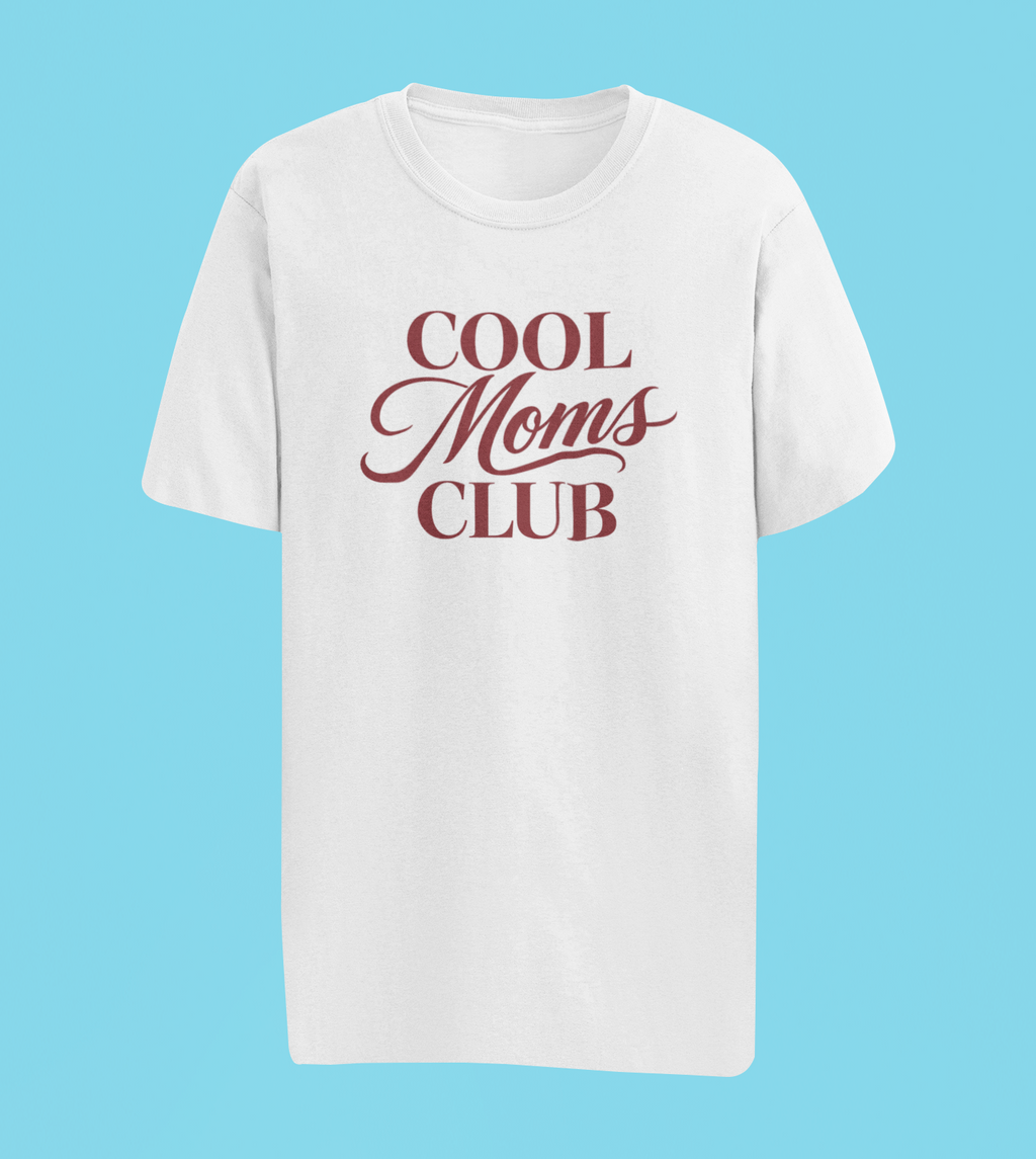 Cool Moms Club Printed T-shirt