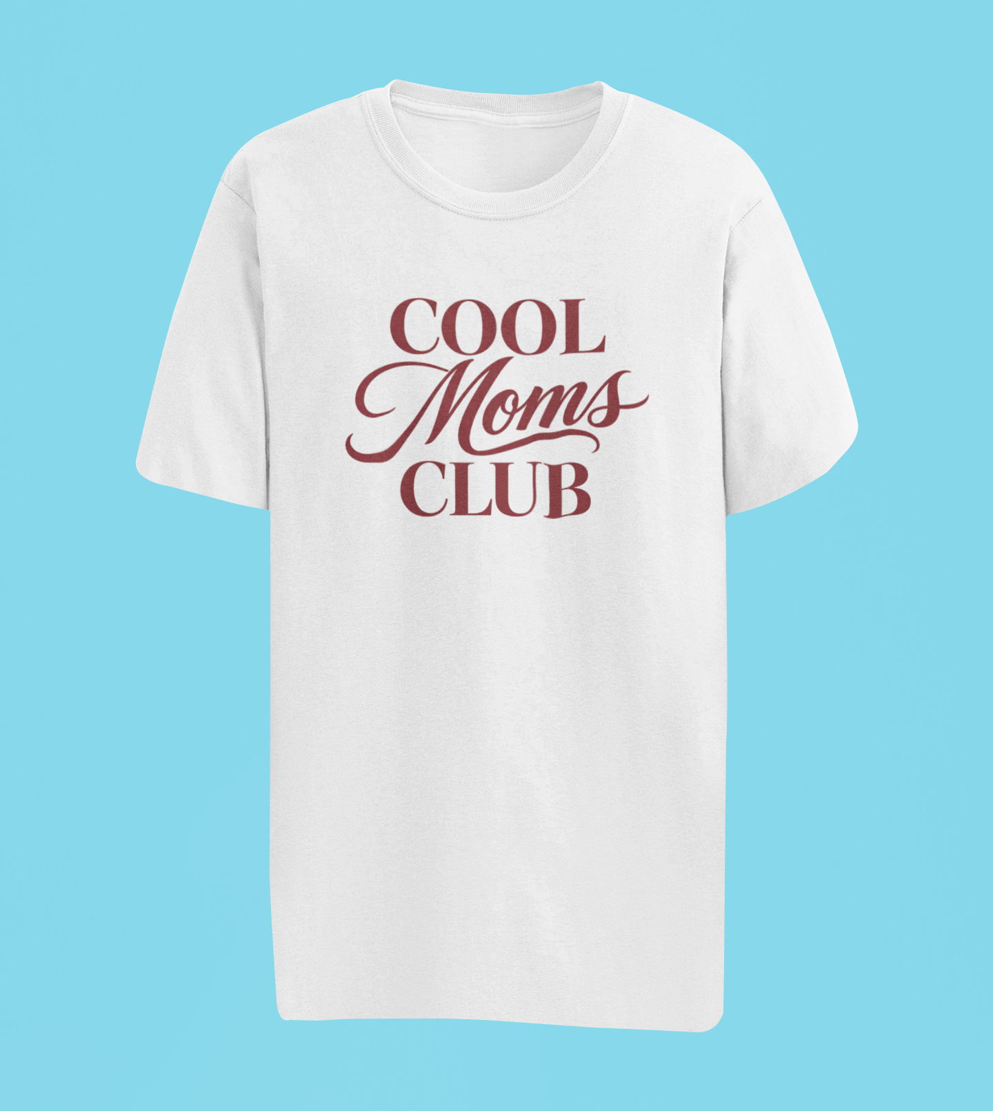 Cool Moms Club Printed T-shirt