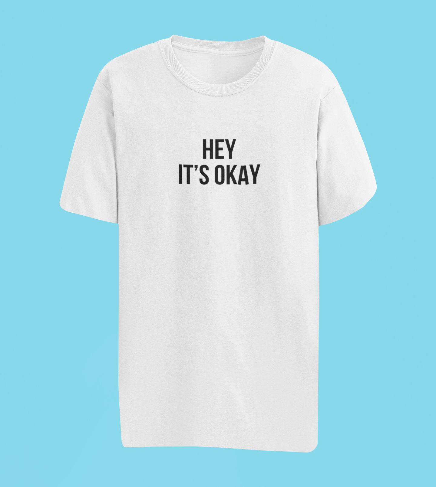 Hey, It's Okay Tee - Off White