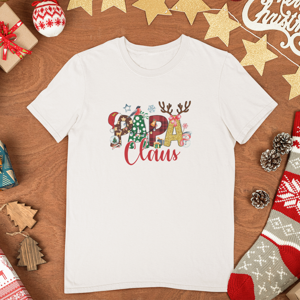 Family Matching Christmas Tees - Claus