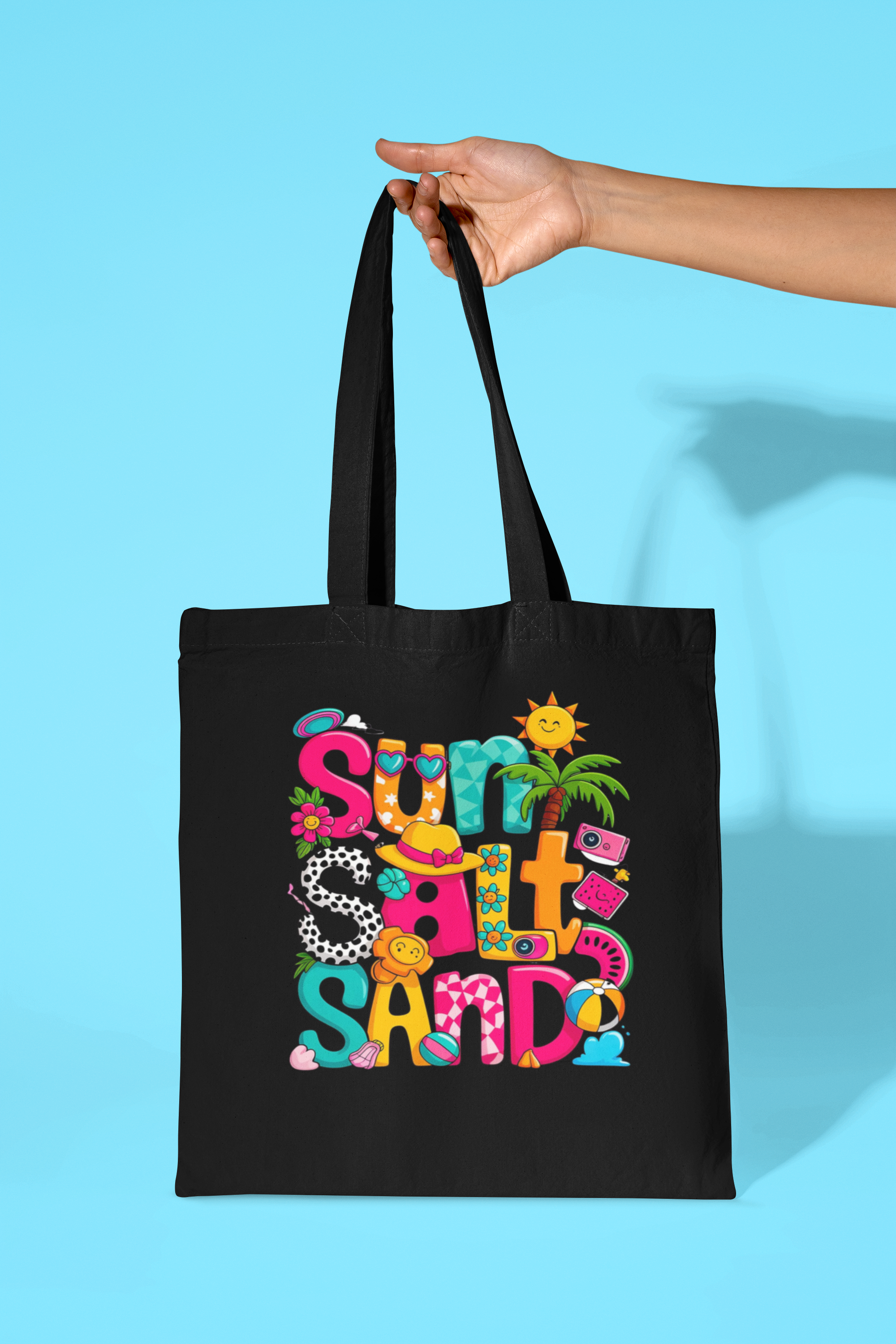 Sub Salt Sand Printed Tote Bag